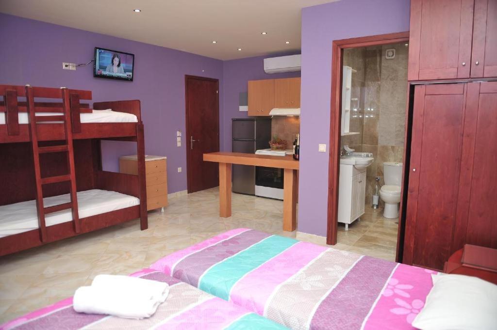 Kerkyra Beach Hotel & Apartments Benitses  Bagian luar foto